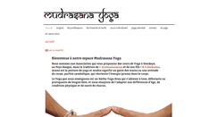 Desktop Screenshot of mudrasana-yoga.com